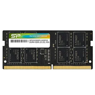 Silicon Power SP032GBSFU320F02 32 GB - 1 x 32GB, DDR4 260-pin SODIMM, 3200MT/s, CL22