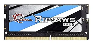 G.Skill Ripjaws 8 GB - 1 x 8GB, DDR4 260-pin SODIMM, 2133MT/s, CL15, Black / Blue color