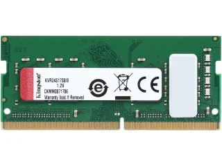 Kingston ValueRAM 8 GB - 1 x 8GB, DDR4 260-pin SODIMM, 2400MT/s, CL17, Green / Black color
