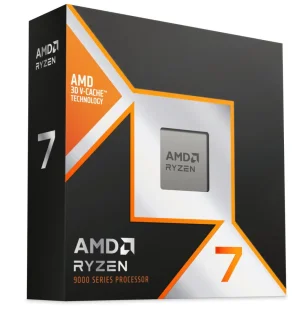 AMD Ryzen 7 9850X3D AM5 Desktop Processor – 8 Cores / 16 Threads, Zen 5 Architecture, 4.7 GHz Base / Up to 5.6 GHz Boost, 96 MB L3 3D V-Cache, PCIe 5.0, Integrated Radeon Graphics, Unlocked for Overclocking, 120 W TDP, High-End Gaming CPU