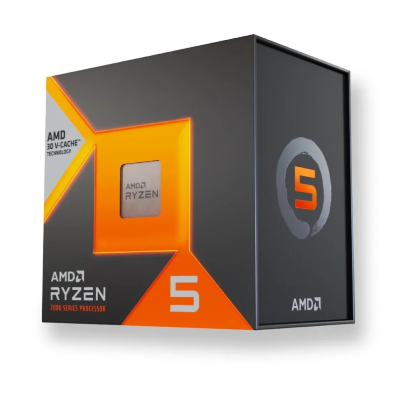 AMD Ryzen 5 7500X3D Desktop Processor AM5 – 6 Cores 12 Threads, 4.0 GHz Base / Up to 4.5 GHz Boost, 96 MB 3D V-Cache, Integrated Radeon Graphics, PCIe 5.0, 65 W TDP, Zen 4 Architecture, High-Performance Gaming & Content CPU - Featured Image