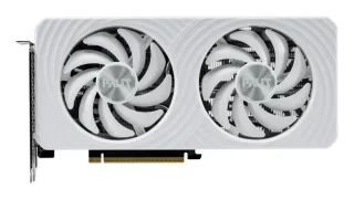 Palit GeForce RTX 5060 White OC 8 GB GDDR7 Graphics Card – NVIDIA RTX 5060 GPU, 3840 CUDA Cores, 128-bit Memory Bus, 448 GB/s, Boost ~2527 MHz, PCIe 5.0 x16, Dual-Fan Active Cooling, 2-Slot Design, HDMI 2.1b & 3x DisplayPort 2.1 Outputs, White 262 mm Length