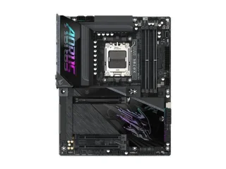 Gigabyte X870E AORUS PRO X3D AMD X870E ATX Motherboard – AM5 Socket Support for Ryzen 7000/8000/9000 Series, 4x DDR5 DIMM (Up to DDR5-9000 MT/s OC), 4x M.2 (PCIe 5.0/4.0), Wi-Fi 7 + Bluetooth 5.4, 5 GbE & 2.5 Gb LAN, USB4 & USB 3.2 Gen2x2, HDMI 2.1/DisplayPort, Advanced VRM & AI-Enhanced X3D Turbo Performance