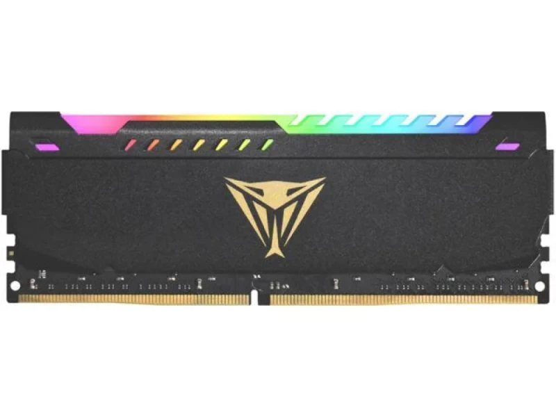 Patriot Viper Steel RGB 32 GB - 1 x 32GB, DDR4 288-pin DIMM, 3200MT/s, CL18, Black color - Featured Image