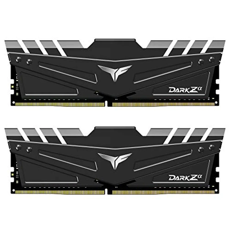 TEAMGROUP T-Force Dark Za 16 GB - 2 x 8GB, DDR4 288-pin DIMM, 4000MT/s, CL18, Black / Silver color - Featured Image