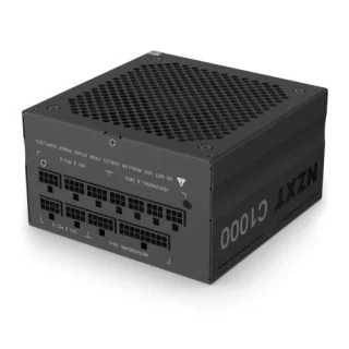 NZXT C1000 (2022) - 1000 W ATX Power Supply, 80+ Gold, Fully Modular, Black Color