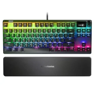 SteelSeries Apex Pro TKL (2023) - Gaming Wired Keyboard, SteelSeries OmniPoint 2.0 Switches, RGB Backlit, Tenkeyless, Black Color