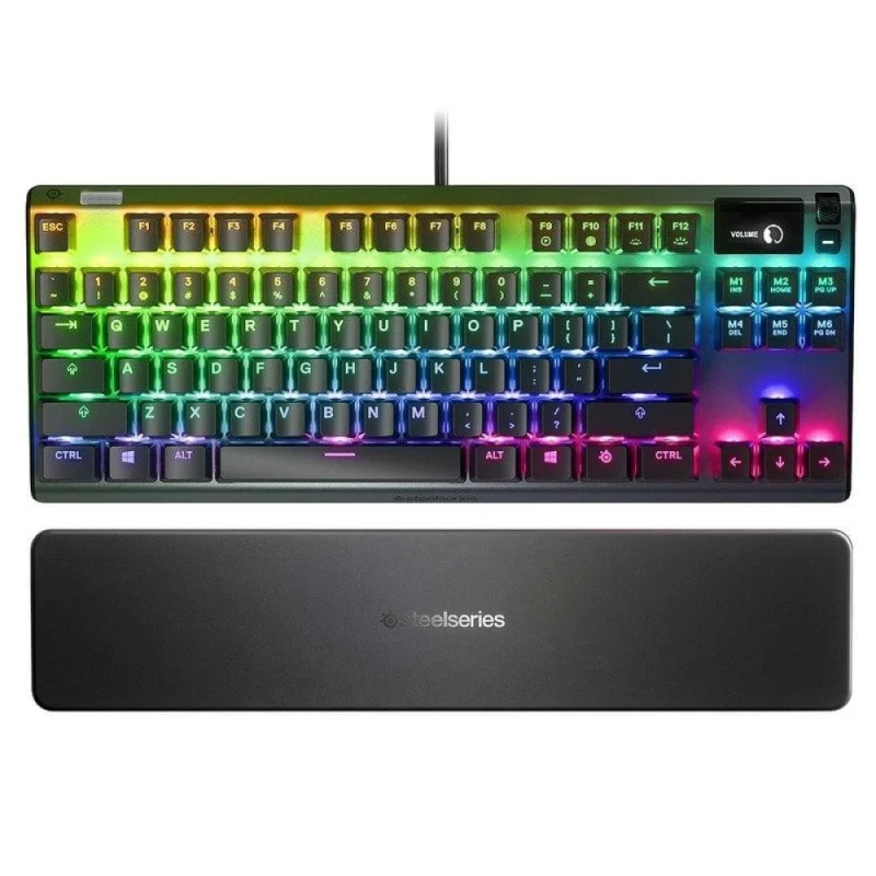 SteelSeries Apex Pro TKL (2023) - Gaming Wired Keyboard, SteelSeries OmniPoint 2.0 Switches, RGB Backlit, Tenkeyless, Black Color - Featured Image