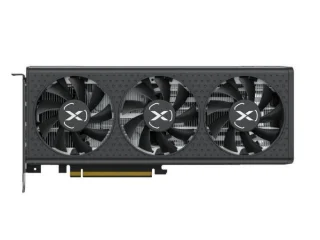XFX Speedster QICK 308 Radeon RX 7600 Black Edition Graphics Card - 8GB GDDR6, RDNA 3, 2755MHz Boost Clock, PCIe 4.0, Triple Fan Cooling, 3x DisplayPort 2.1, HDMI 2.1, 128-bit, 272mm
