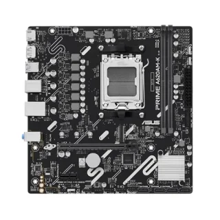 ASUS PRIME A620M-K AM5 Micro-ATX Motherboard – AMD A620 Chipset, DDR5 7200+ OC, PCIe 4.0 x16, PCIe 4.0 M.2, HDMI & VGA, Realtek 1Gb LAN, USB 3.2 Gen1, Aura Sync RGB, Ryzen 7000/8000/9000 Ready