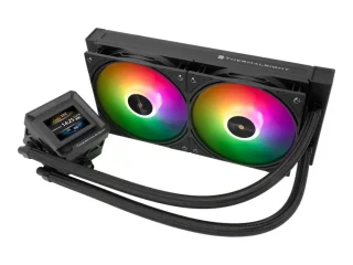 Thermalright Frozen Warframe 240 SE ARGB - 2000 RPM, 29.8 dB, Black color, AIO Watercooler, 240mm radiator