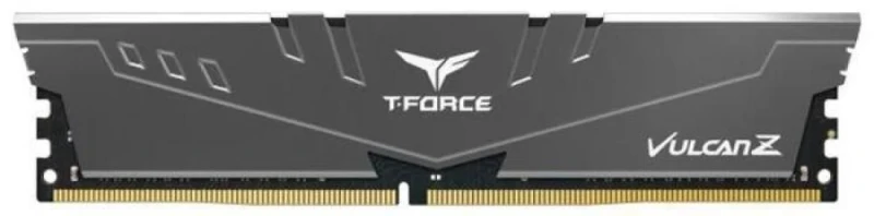 TEAMGROUP T-Force Vulcan Z 8 GB - 1 x 8GB, DDR4 288-pin DIMM, 3600MT/s, CL18, Gray color - Featured Image