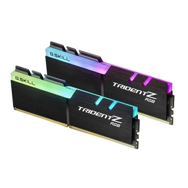 G.Skill Trident Z RGB 16 GB - 2 x 8GB, DDR4 288-pin DIMM, 3000MT/s, CL15, Black color - Featured Image