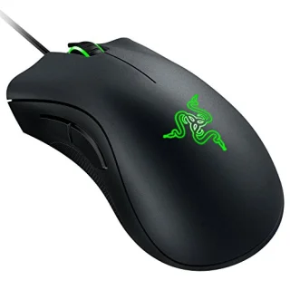 Razer DeathAdder Chroma - Wired Optical Mouse, 10000 DPI, Black color
