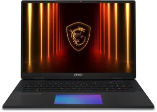 MSI Titan 18 HX AI A2XWIG-632US 18" Gaming Laptop – Intel Core Ultra 9 285HX, GeForce RTX 5080 16GB Laptop GPU, 64GB DDR5, 2TB NVMe SSD, 18" 4K Mini LED 120Hz Display, Wi-Fi 7, Thunderbolt 4, Windows 11 Pro
