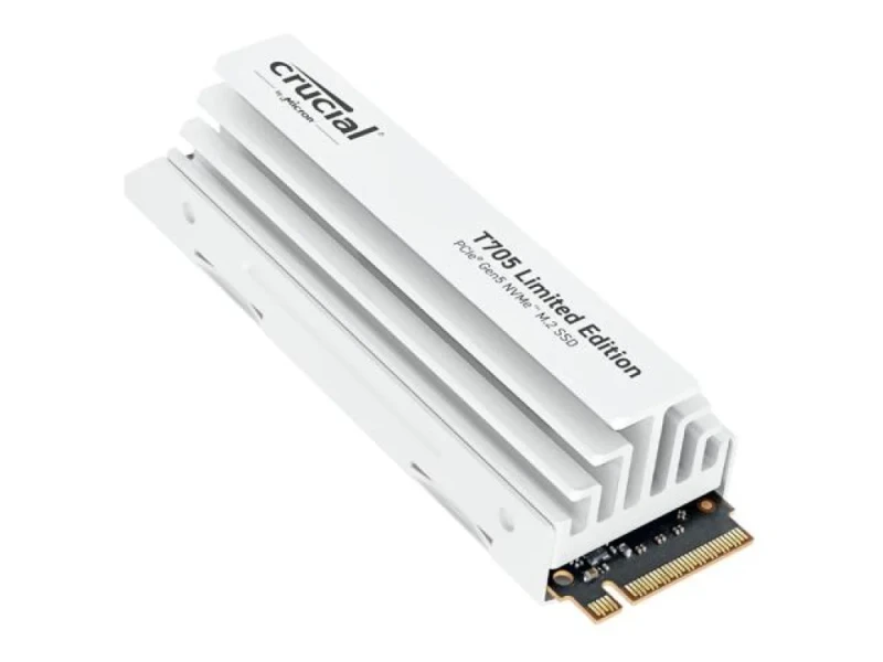 Crucial T705 W/Heatsink Limited Edition - 2 TB SSD, M.2 PCIe 5.0 X4, M.2-2280 - Featured Image