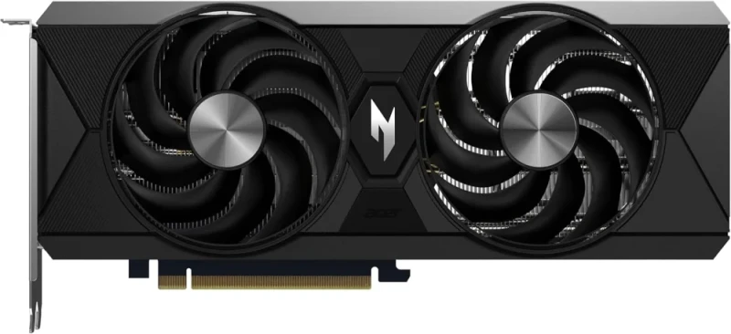 Acer Nitro OC Intel Arc B580 12GB – Intel Arc GPU, 12GB GDDR6, Boost Clock up to 2850 MHz, Factory Overclock, Dual-Fan Nitro Cooling, Ray Tracing & XeSS Support, PCIe 4.0, HDMI/DP Outputs, 268 mm Card - Featured Image