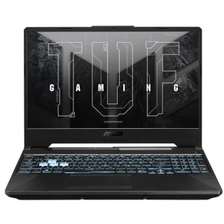 ASUS TUF Gaming A15 (FA506NCG-78512B5W) 15.6" FHD 144Hz Gaming Laptop – AMD Ryzen 7 7445HS Processor, 8 GB DDR5 RAM, 512 GB NVMe PCIe 4.0 SSD, NVIDIA GeForce RTX 3050 4 GB GDDR6 Graphics, 15.6″ Full HD (1920x1080) IPS Display, Windows 11 Home, Wi-Fi 6 & Bluetooth, RJ45 LAN, USB-C & USB-A Ports, RGB Backlit Keyboard