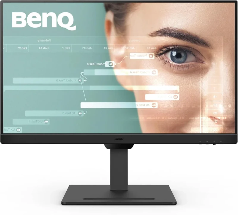 BenQ GW2790T 27" Full HD LED IPS Monitor – 27" 1920x1080 1080p LED Display, 100 Hz Refresh, 5 ms Response, 99% sRGB Color, Low Blue Light & Flicker-Free Eye-Care Tech, 2x HDMI 1.4 + DisplayPort, Built-In Speakers, Adjustable Stand & VESA Mount - Featured Image