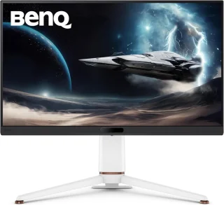 BenQ MOBIUZ EX271U 27" 4K UHD Gaming Monitor – 27" 3840x2160 IPS LED, 165 Hz Refresh, 1 ms MPRT, AMD FreeSync Premium, DisplayHDR 400, USB-C (65 W PD) & USB Hub + HDMI 2.1 x 3 & DP 1.4, Built-In KVM & Adjustable Stand, VESA Mount