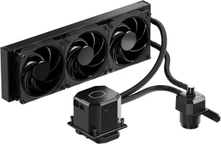 Cooler Master MasterLiquid ML360 SUB-ZERO TEC 360 mm AIO Liquid CPU Cooler – Intel Cryo Cooling Technology, Thermoelectric (TEC) Water Block, 396x120x27 mm Aluminum Radiator, 3x SF120R 120 mm PWM Fans, Enhanced Pump, LGA1200 Support, Sub-Ambient Cooling for Enthusiast Overclocking