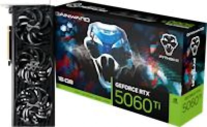 Gainward GeForce RTX 5060 Ti Python III 16GB GDDR7 Graphics Card, Triple-Fan Cooling, 2572MHz Boost Clock, PCIe 5.0 x8, 128-bit, HDMI 2.1b, 3x DisplayPort 2.1b, 292mm Dual-Slot Black GPU - Featured Image