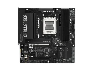 ASRock B850M Challenger Micro-ATX Motherboard, AMD B850 Chipset, AM5 Socket for Ryzen 9000/8000/7000 Series, 4x DDR5 8000+ OC (256GB), PCIe 5.0 x16, 2x M.2 (Gen5 x4 + Gen4 x4), 4x SATA3, 2.5G LAN, HDMI 2.1, USB 3.2 Gen2