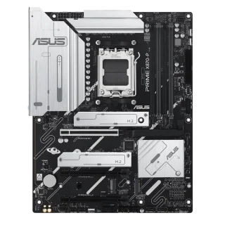 ASUS PRIME X870-P-CSM ATX Motherboard, AMD X870 Chipset, AM5 Socket for Ryzen 9000/8000/7000 Series, 4x DDR5 DIMM Slots (Max 192 GB), PCIe 5.0 x16, 4x M.2 Slots, Realtek 2.5 Gb Ethernet, USB4/USB 40 Gbps, HDMI, Pre-Mounted I/O Shield