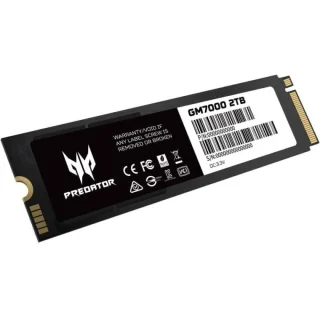 Acer Predator GM7000 - 2 TB SSD, M.2 PCIe 4.0 X4, M.2-2280, 2048 MB Cache memory