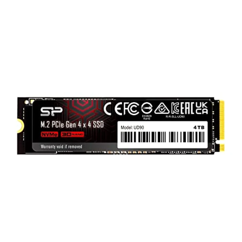 Silicon Power UD90 - 4 TB SSD, M.2 PCIe 4.0 X4, M.2-2280 - Featured Image