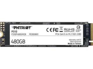 Patriot P310 - 480 GB SSD, M.2 PCIe 3.0 X4, M.2-2280