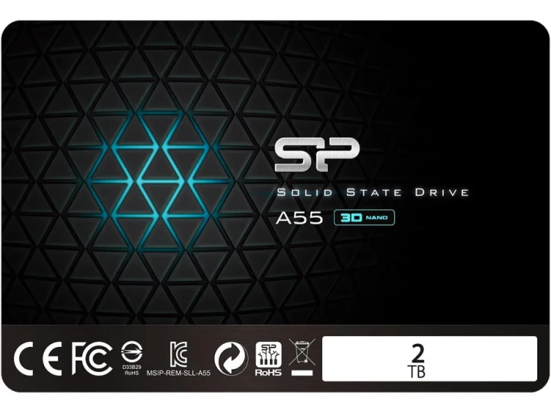 Silicon Power A55 - 2 TB SSD, SATA 6.0 Gb/s, 2.5" - Featured Image