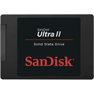 SanDisk Ultra II - 480 GB SSD, SATA 6.0 Gb/s, 2.5"