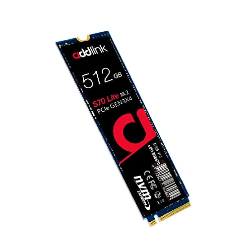 Addlink S70 - 512 GB SSD, M.2 PCIe 3.0 X4, M.2-2280 - Featured Image