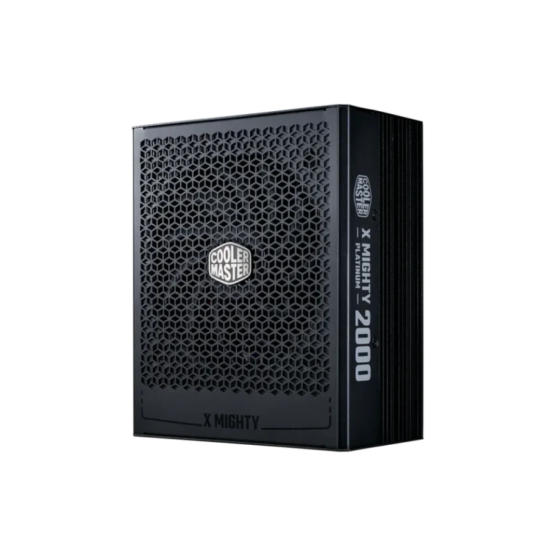 Cooler Master X Mighty Platinum 2000W Fully Modular ATX 12V v3.1 Power Supply MPS-K001-AFBP-NBEU, 80 PLUS Platinum (≈94% Efficiency), Active PFC, Fully Modular Black Cables, 120 mm FDB Fan, Dual 12V-2x6 PCIe Gen5.1, 12 SATA, 4 PCIe 6+2, EPS & ATX Connectors for High-End Gaming/Workstation - Featured Image