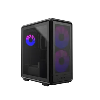 Cooler Master MasterFrame 500 Mesh ARGB Mid-Tower ATX PC Case MF500M-KHNN-S01, Tempered Glass Panel, 2x200mm SickleFlow ARGB Front Fans + 120mm Rear ARGB Fan, USB 3.2 Gen2x2 Type-C & Dual USB-A Front I/O, Supports E-ATX/ATX/Micro-ATX/Mini-ITX, 360mm Radiator Support, GPU Clearance up to 390mm