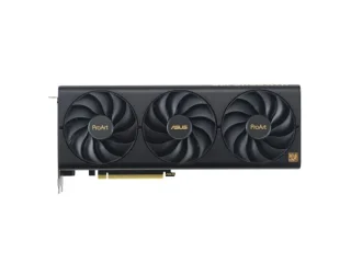 ASUS ProArt OC GeForce RTX 4070 12GB GDDR6X Graphics Card – Triple Axial-Tech Fan Cooling, Ada Lovelace Architecture, Boost Clock up to 2550MHz, PCIe 4.0 x16, 192-bit Memory, 1x HDMI 2.1a + 3x DisplayPort 1.4a, 300mm 2.5-Slot Creator & Gaming GPU