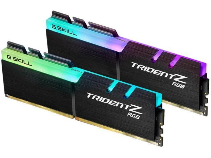 G.Skill Trident Z RGB 16 GB - 2 x 8GB, DDR4 288-pin DIMM, 3600MT/s, CL16, Black color - Featured Image