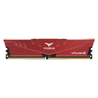 TEAMGROUP T-Force Vulcan Z 16 GB - 1 x 16GB, DDR4 288-pin DIMM, 3200MT/s, CL16, Red color