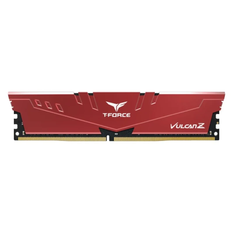 TEAMGROUP T-Force Vulcan Z 16 GB - 1 x 16GB, DDR4 288-pin DIMM, 3200MT/s, CL16, Red color - Featured Image