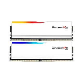 G.Skill Ripjaws M5 RGB 32 GB - 2 x 16GB, DDR5 288-pin DIMM, 6000MT/s, CL28, White color