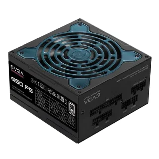 EVGA SuperNOVA 650 P5 - 650 W ATX Power Supply, 80+ Platinum, Fully Modular, Black / Teal Color