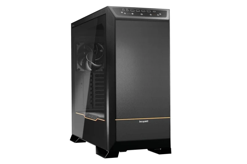be quiet! Dark Base Pro 901 Full Tower PC Case - Black, E-ATX Support, 495mm GPU Clearance, Up to 420mm Radiator Support, 3x140mm Fans Included, Interchangeable Silent/Airflow Panels, PWM Hub, Tempered Glass, USB-C, Modular Design, ARGB - Featured Image