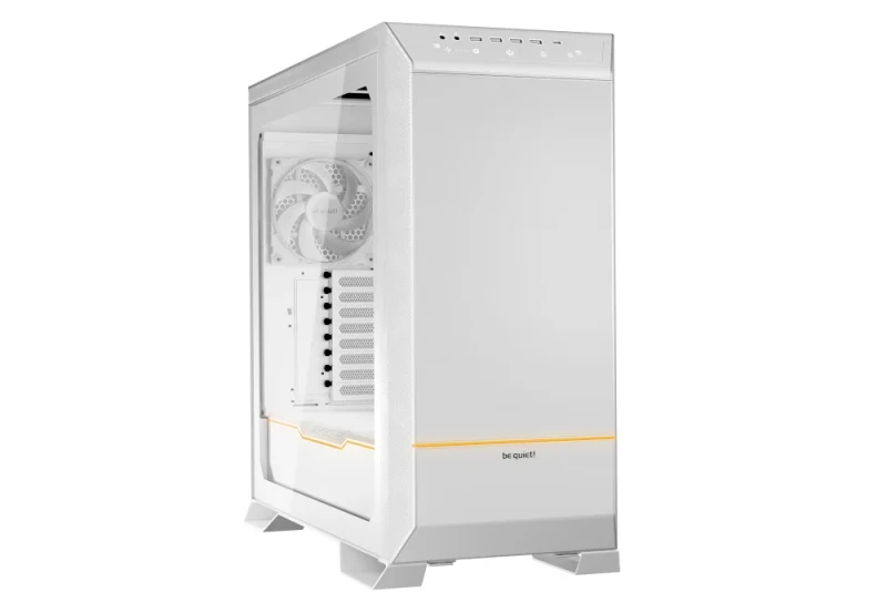 be quiet! Dark Base Pro 901 Full Tower PC Case - White, E-ATX Support, 495mm GPU Clearance, Up to 420mm Radiator Support, 3x140mm Fans Included, Interchangeable Silent/Airflow Panels, PWM Hub, Tempered Glass, USB-C, Modular Design, ARGB - Featured Image