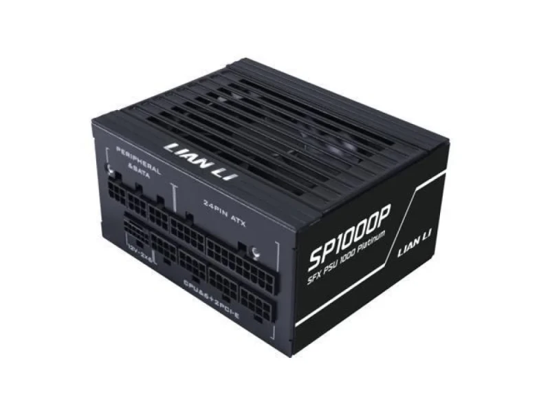 Lian Li SP1000P - 1000 W SFX Power Supply, 80+ Platinum, Fully Modular, Black Color - Featured Image