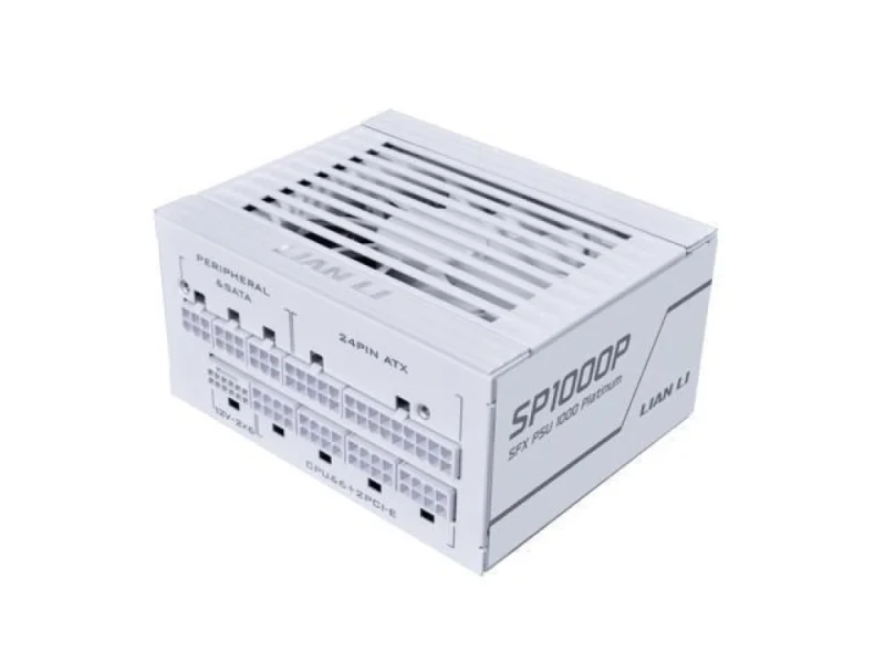 Lian Li SP1000P - 1000 W SFX Power Supply, 80+ Platinum, Fully Modular, White Color - Featured Image