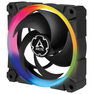 ARCTIC BioniX P120 A-RGB - 120mm PWM fan, 30 dB, 48 CFM Airflow, 400 - 2300 RPM, Black Color