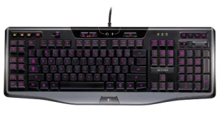 Logitech G110 - Standard Wired Keyboard, Multicolor Backlit, Black Color