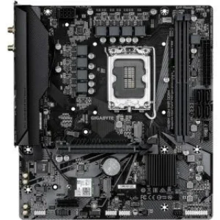 Gigabyte H610M D3H WIFI DDR4 Micro-ATX Motherboard – Intel LGA1700 H610 chipset, supports 12th/13th/14th Gen Intel Core CPUs, DDR4 dual-channel RAM (2 DIMM up to 64GB), PCIe 4.0 x16, Wi-Fi 802.11ac + GbE LAN, NVMe M.2 Gen3 x4, HDMI, USB 3.2 Gen1, Smart Fan 6