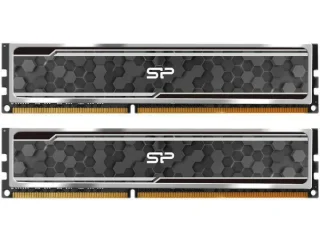 Silicon Power GAMING 16 GB - 2 x 8GB, DDR4 288-pin DIMM, 3200MT/s, CL16, Black / Gray color